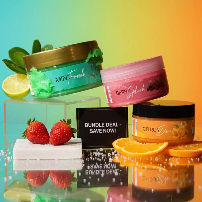 Pack of 3 - Sugar Scrubs